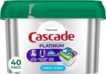 Cascade Platinum Dishwasher Pods 40 Count Detergent Soap Fresh Clean. Fixed Price $29.99.