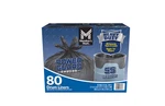 Member's Mark Heavy Duty 55-GALLON Drum Liner Trash Bags, 80 Ct.. Fixed Price $40.06.