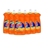 Ajax 149860 Dishwashing Detergent, 52 Oz., Orange, PK6. Fixed Price $40.89.