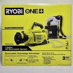 Ryobi One+ 18V Cordless 1-GALLON Electrostatic Sprayer Kit P2870 W/2 Batteries. Fixed Price $104.43.