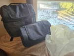 Harley Davidson By Sac Black Motorcycle Sissy Bar Backrest Bags 3PC Set Usa Made. Fixed Price $75.00.