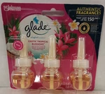Glade Exotic Tropical Blossoms Plugins Scented Oil Refills (3) BS277. Fixed Price $14.84.