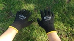 240 Pairs Premium Black Latex Rubber Coated Palm Work Gloves. Fixed Price $175.00.