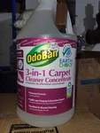 New Odoban Professional 3-IN-1 Carpet Cleaner Concentrate, Gallon. Fixed Price $35.00.