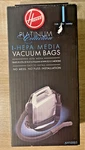 Hoover Platinum Collection Type Hepa Media Vacuum 2 Bags AH10005 Genuine New. Fixed Price $5.99.