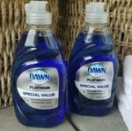 Lot Of 2 -- Dawn 7OZ Ultra Platinum Dishwashing Liquid Rain Scent Handsoap. Fixed Price $8.59.