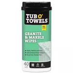 Tub O' Towels Granite And Marble Cleaning Wipes (40-CT) & Polish No Streak. Fixed Price $5.59.