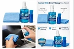 Screen Cleaning Kit Cleaner Spray Brush Microfiber Cloth Wipe Phone Tv Camera. Fixed Price $9.99.