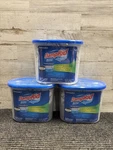 Lot Of 3 Damprid Moisture Absorber - Disposable 1 Lb 2 Oz Container New Sealed. Fixed Price $24.00.