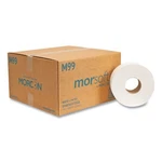 Morcon Jumbo Bath Tissue, Septic Safe, 2-PLY, 3.3" X 1,000 Ft, 12 Rolls/carton. Fixed Price $48.71.