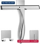 All-purpose Stainless Steel Shower Squeegee For Glass Door With 2 Adhesiv. Fixed Price $15.61.