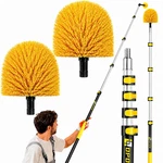 5-18FT Cobweb Duster Extension Pole Opow 25FT High Reach Spider Brush. Fixed Price $81.27.