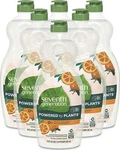 Seventh Generation Dish Soap Liquid Clementine Zest Lemongrass Scent, 114 Fl Oz. Fixed Price $31.33.