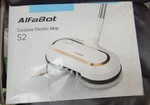 Cordless Electric Mop Alfabot S2 Spin Led Light And Sprayer Open Box. Fixed Price $49.99.