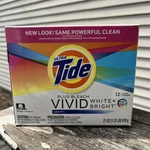 Brand New Ultra Tide Vivid White Bright W/ Bleach Laundry Detergent Powder. Fixed Price $49.99.