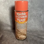 Marble & Granite Magic Cleaner Polish, Wax Free - 13 Oz Discontinued Vtg Nos. Fixed Price $18.22.
