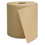 Hardwound Towels, Brown, 1-PLY, 800FT, 6 Rolls/carton -GEN1825. Fixed Price $43.30.