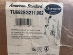 American Standard Commercial Shower System Kit Chrome W/grab Bar TU662SG211.002. Fixed Price $129.67.
