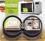 Universal Non Slip Rubber Protector Pads (set Of 4) 3 Inch Round Gripper. Fixed Price $12.82.