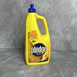 Johnson Pledge Orange Scent Wood Floor Cleaner No Dulling Oily Residue 32OZ. Fixed Price $16.49.