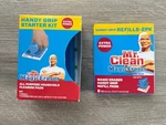 Mr. Clean Magic Eraser Handy Grip Starter Kit + 2 Pack Refill Pads. Fixed Price $14.95.