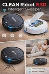 Robot Vacuum Cleaner 3-IN-1 Sweeping Mopping Rechargeable For Hair & Carpet. Fixed Price $20.99.
