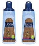 Keep Hardwood Floors Spotless - Bona Cleaner Refill 34OZ 2 Pack. Fixed Price $51.99.
