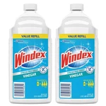 Windex Vinegar Multi-surface Cleaner Refill, Streak-free, 2-PACK. Fixed Price $53.29.