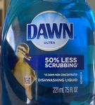 **old Original Scent, Discontinued** Dawn Ultra Dishwashing Liquid 7.5 Fl Oz. Fixed Price $12.49.