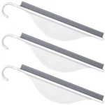 Nuorest 3 Pcs Tiny Shower Mirror For Bathroom, Window Squeegees .... Fixed Price $14.57.