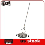 13.7" Pressure Washer Surface Cleaner Max 4000PSI W/ Wheels Stainless Steel. Fixed Price $64.55.