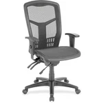 Lorell Mesh Swivel Executive Chair, 28-1/2" 45", Black. Fixed Price $396.72.
