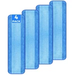4-PACK Microfiber Cleaning Pads 18" For Bona Mop Washable Hardwood Tile Laminate. Fixed Price $15.21.