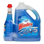 Glass & More Cleaner With Ammonia-d Trigger Spray 946ML/1 Qt + Refill Gallon. Fixed Price $81.02.
