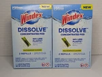 2 Boxes Windex Dissolve Concentrate Multisurface Cleaner Refill Pods Per. Fixed Price $9.99.