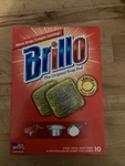 Brillo Steel Wool Soap Pads Lemon Scent 10-COUNT (2 Pk) Heavy Duty Cleaning. Fixed Price $16.99.