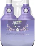 Swiffer Wetjet Floor Cleaner Solution Refill, Lavender Scent, 2 Ct, 84.4 Oz. Fixed Price $18.49.