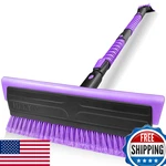 Heeya 56" Truck Snow Brush Ice Scraper Long Handle Heavy Duty Foam Grip For Suv. Fixed Price $61.53.