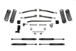 Fabtech K4209M 5" Lift Kit With Stealth Shocks And Drag Link/trail. Fixed Price $2320.94.