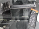 06015SSY Mr. Bar-b-q Dual Grill Brush Brass Bristles Scrub Pad Scrapper. Fixed Price $5.95.