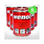 Wenol Original Formula Metal Cleaner / Polish Red Can 6 Pack (1000 Ml 39.3 Oz). Fixed Price $220.75.