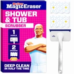 Mr. Magic Eraser Shower Tub Scrubber Kit Lemon 3 Piece Bathroom Cleaner. Fixed Price $17.64.