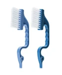 Slick- Window Track Cleaning Brush, 2 Pack, Blue Ergonomic Handle, Built-in S.... Fixed Price $8.43.