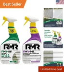 Rmr Brands Diy Mold & Stain Remover Bundle, Complete Killer Mildew Pre.... Fixed Price $55.39.