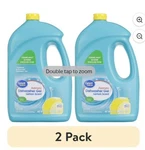 (2 Pack) Great Value Automatic Dishwasher Gel, Lemon Scent, 75 Ounce, 1 Count. Fixed Price $32.00.