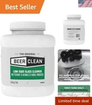 Glass Cleaner, Unscented, Powder, 4 Lb. Container. Fixed Price $121.55.