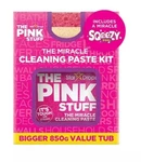 The Pink Stuff Miracle Cleaning Kit, Paste With Dual-sided Sponge Scrubber. Fixed Price $19.98.
