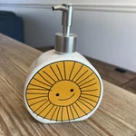 Beekman 1802 Happy Place Smiling Sun Soap Dispenser Pre Owned. Fixed Price $15.00.