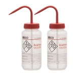 2PK Acetone Wash Bottle, 500ML Wide Mouth, Pre-labeled Ldpe Eisco Labs. Fixed Price $19.29.