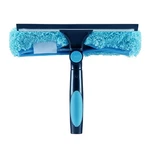 Hicavar 11" Window Squeegee And Microfiber Scrubber 2-IN-1 Combo Cleaning Too.... Fixed Price $16.07.